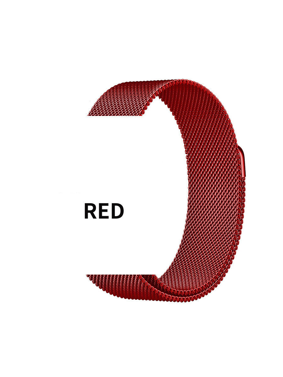 【磁力で簡単装着】ミラネーゼマグネットバンド【Apple Watch】T0034