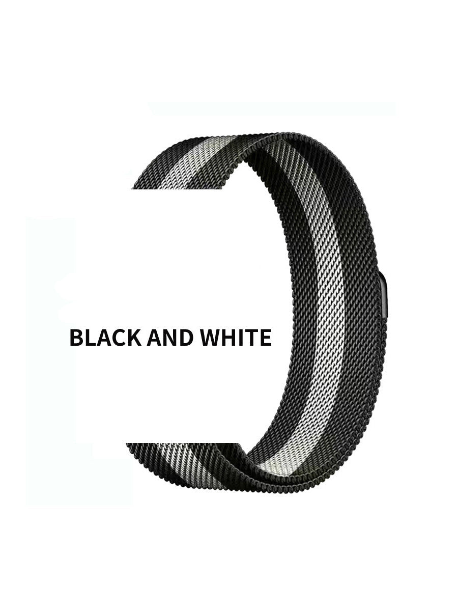 【磁力で簡単装着】ミラネーゼマグネットバンド【Apple Watch】T0034