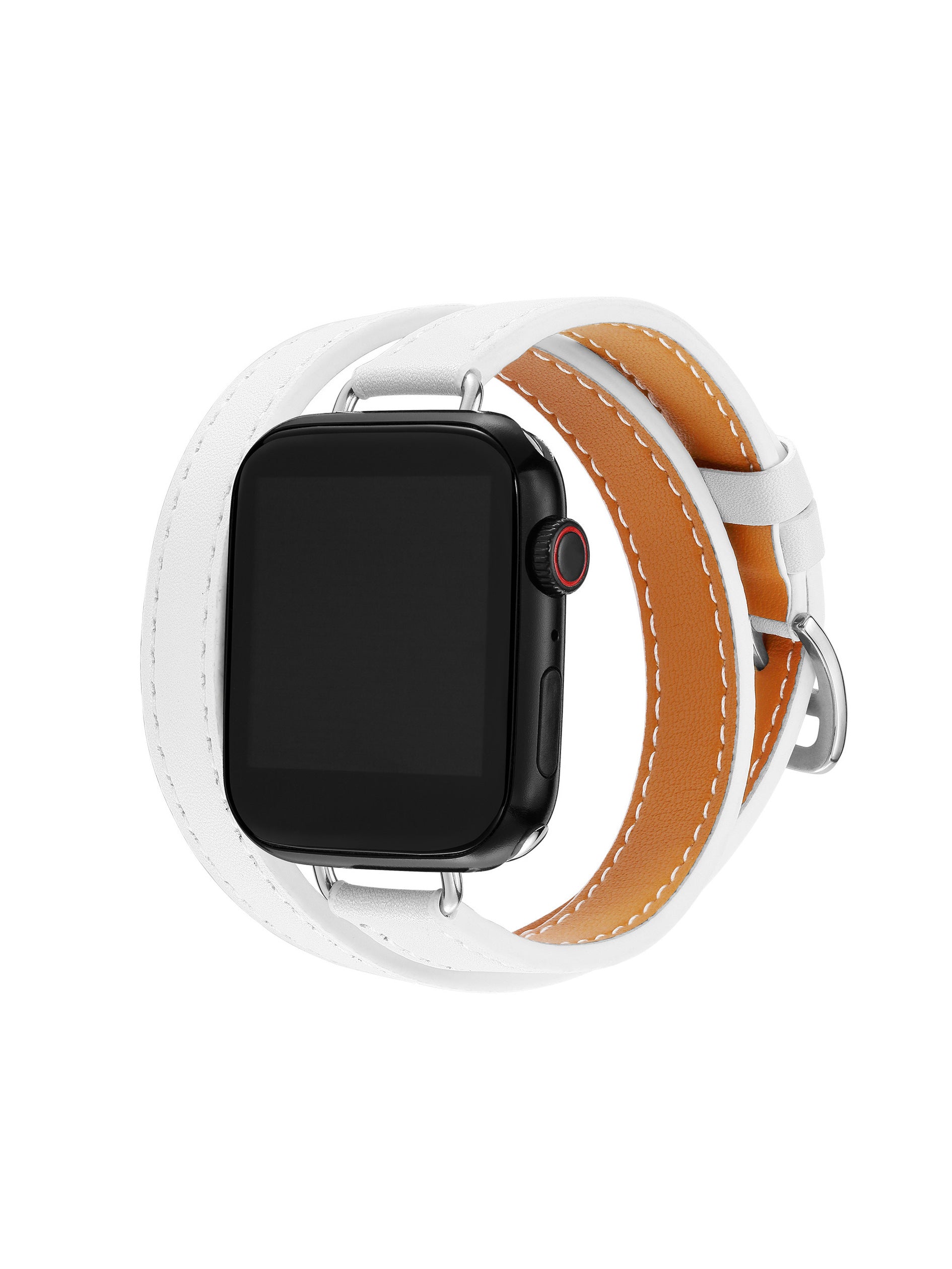 【大人かわいい】スリムレザーバンド Apple Watch T0092