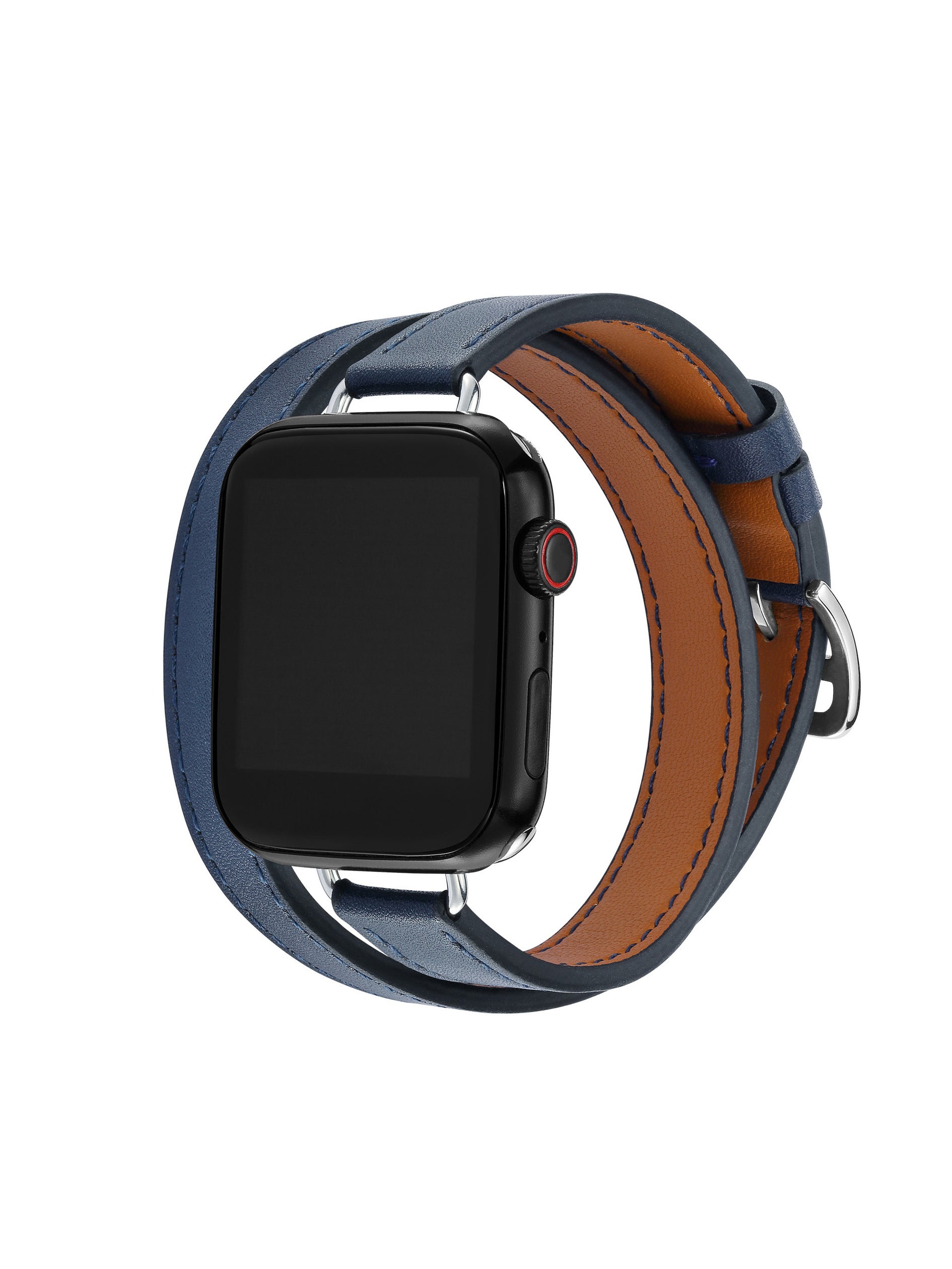 【大人かわいい】スリムレザーバンド Apple Watch T0092