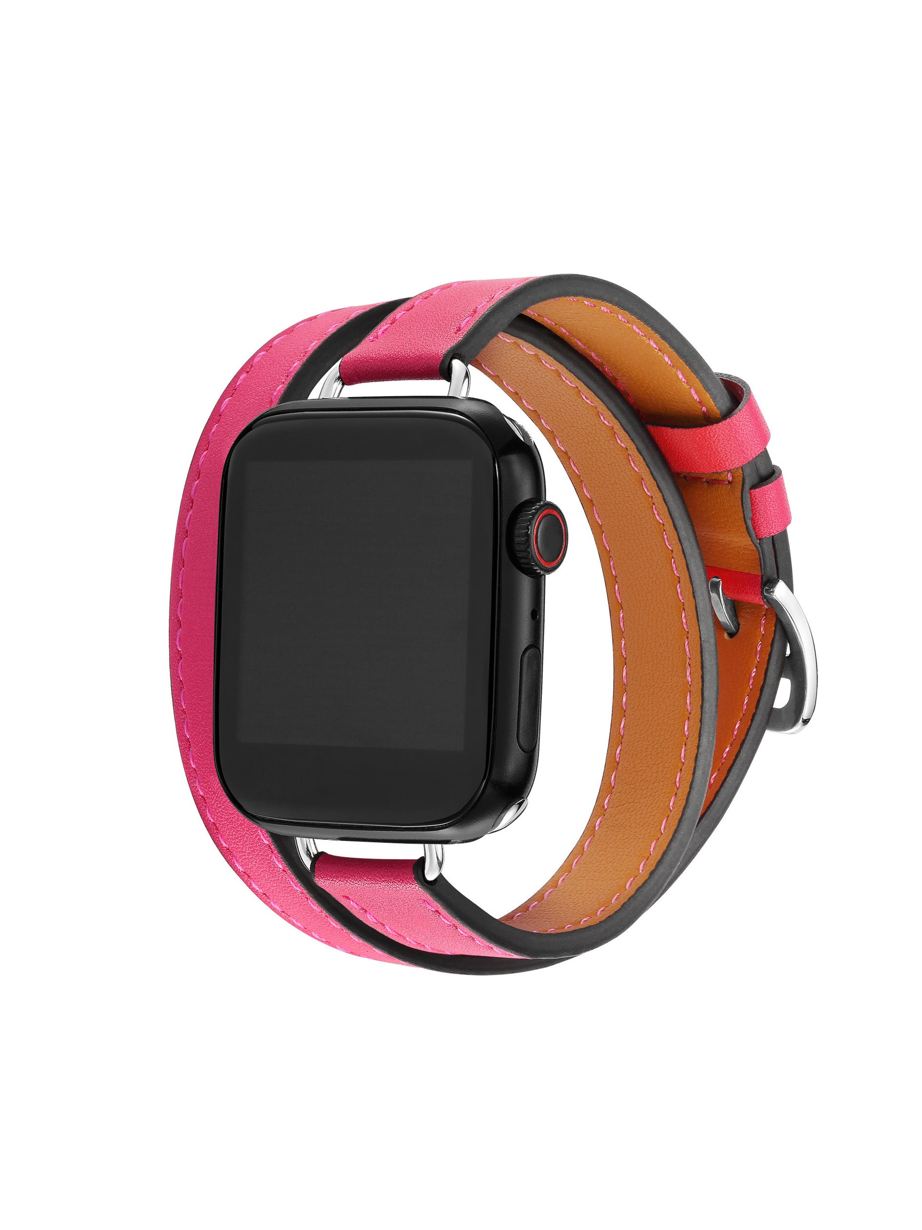 【大人かわいい】スリムレザーバンド Apple Watch T0092