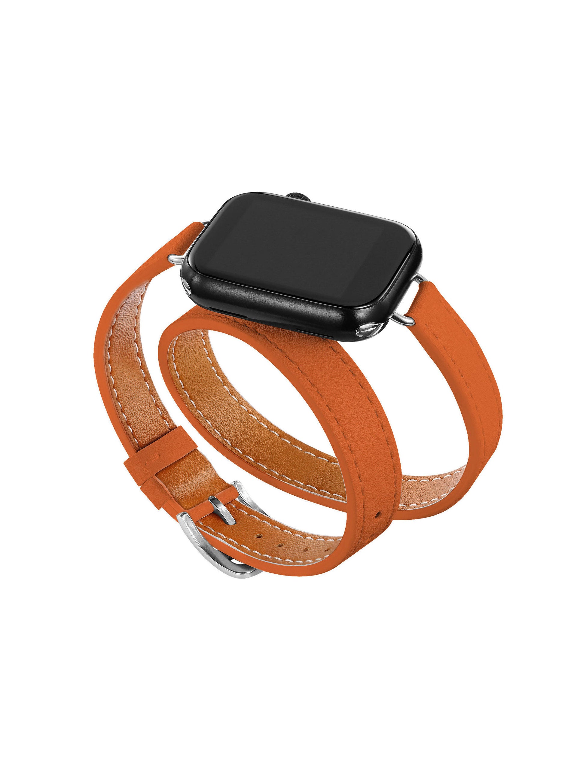 【大人かわいい】スリムレザーバンド Apple Watch T0092