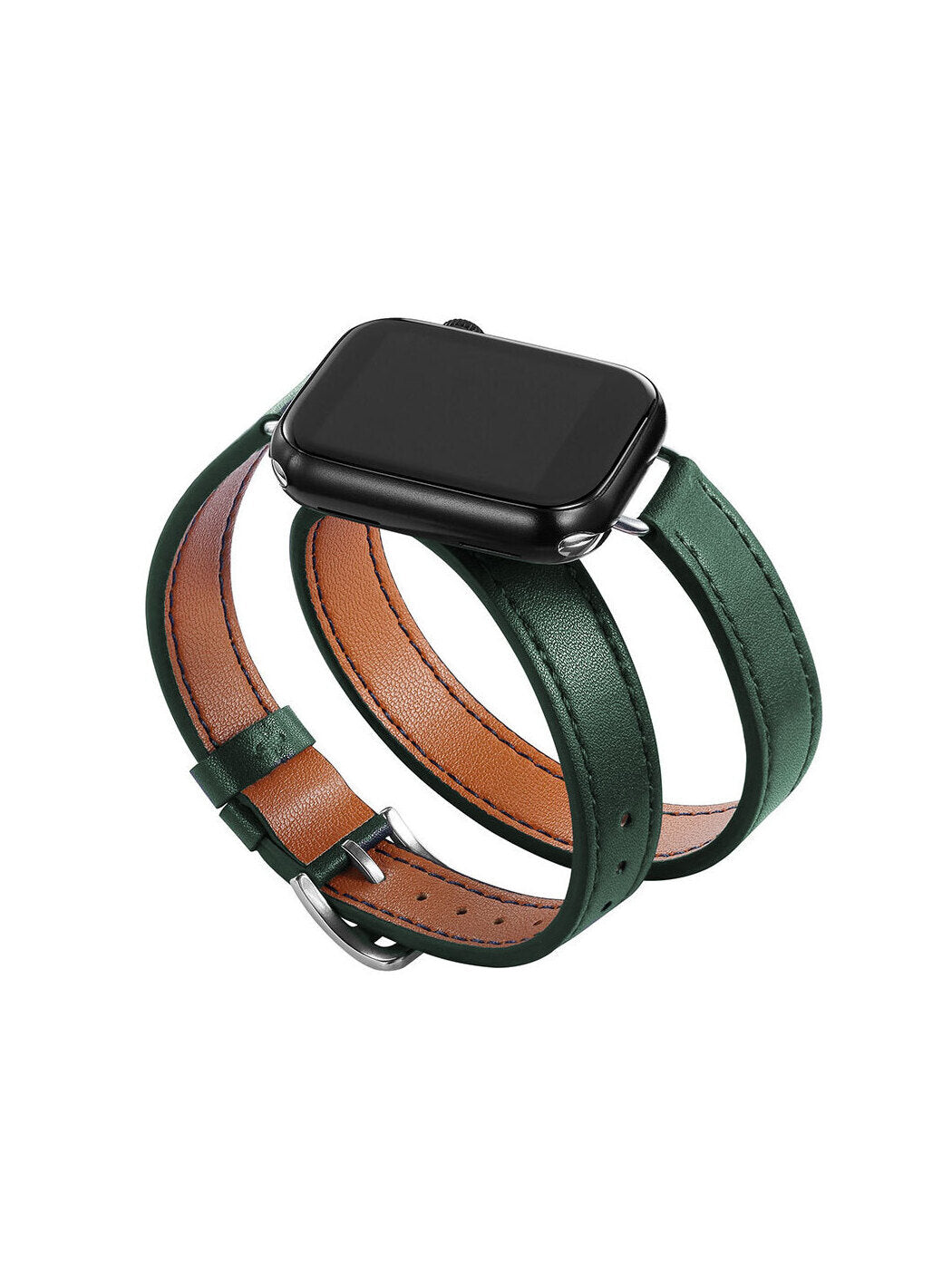 【大人かわいい】スリムレザーバンド Apple Watch T0092
