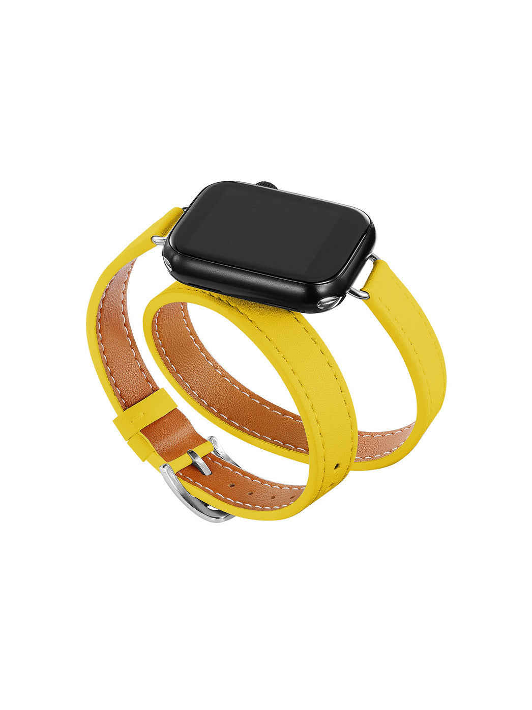 【大人かわいい】スリムレザーバンド Apple Watch T0092